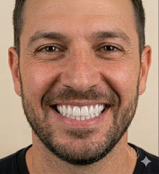 Depois — Antes e depois de clareamento dental — Clínica Mariela Baltazar, Tatuapé