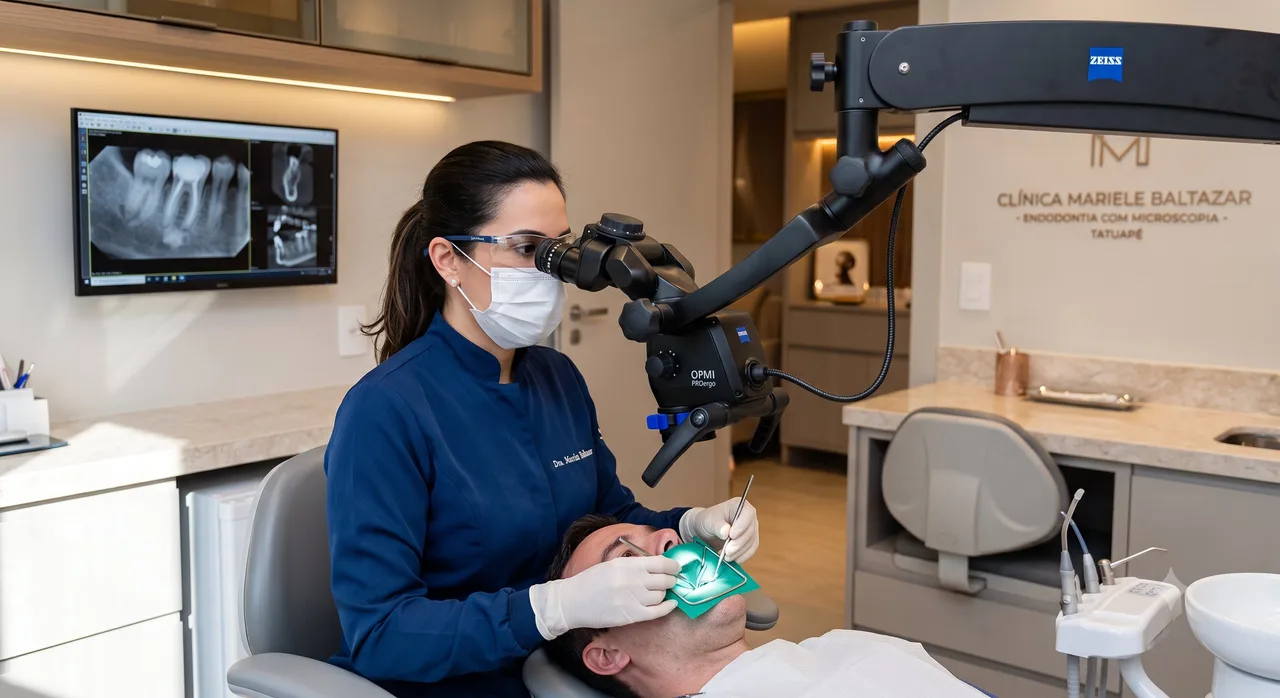 Endodontia com Microscópio no Tatuapé: Por Que Faz Diferença no Tratamento de Canal