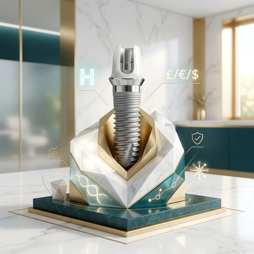 O Que Define o Investimento em um Implante Dentário?